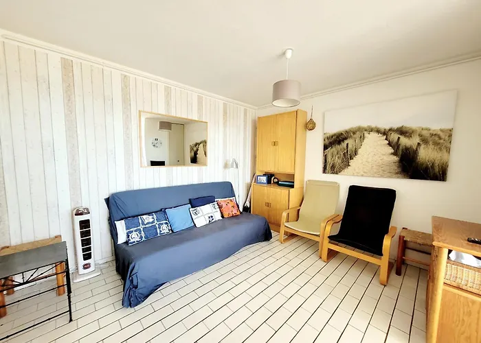 Apartment T2 Cosy Avec Terrasse Vue Mer, 4 Pers, Calme - Fr-1-794-108